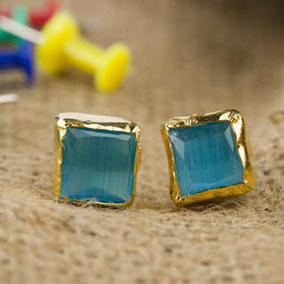 Neon Jewellery 04 - Gold Plated - Light Blue My Store