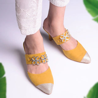 Clasp Velvet Sandles Red My Store