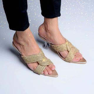 Classical Heel Golden My Store