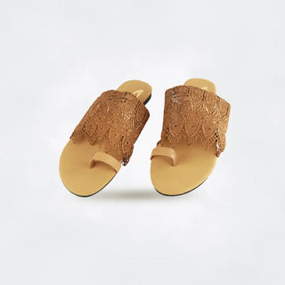 Lace Embellished Sliders My Store