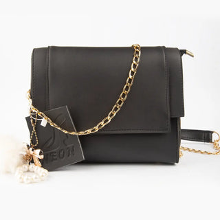 Cross Chain Bag-Black Neon By Anum Hassan