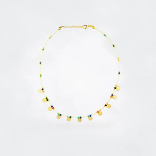 Neon Necklace 05 - White My Store