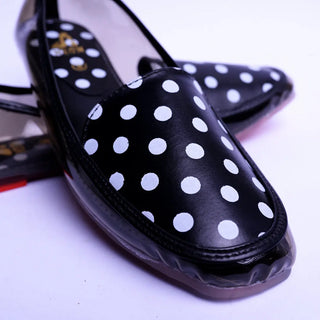 Dot Loafers Sea Green My Store