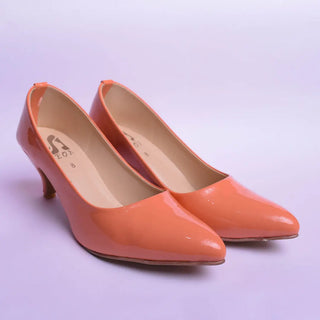 Classy Court Shoes Orange My Store
