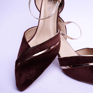 Velvet gold strip Blue My Store