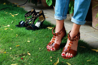 Fancy Stones Heels My Store