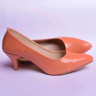 Classy Court Shoes Orange My Store
