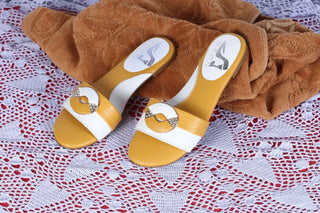 Oval Pattern Slippers My Store