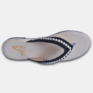 Neon Pearl Slippers Gray My Store