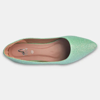 Niterie Court Shoes Sea Green My Store