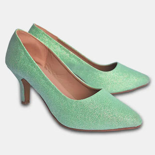 Niterie Court Shoes Sea Green My Store