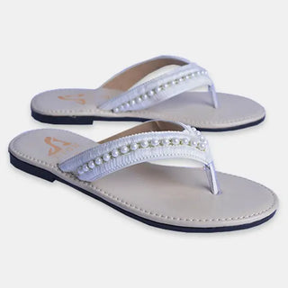 Neon Pearl Slippers Gray My Store
