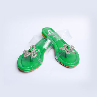 Fit Bit Slipper Green My Store