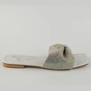 Shimmer Bow Slipper Neon By Anum Hassan