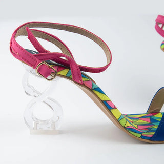 Multi Flip Heels Neon By Anum Hassan