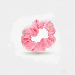 Organza  Scrunchies - Pink My Store