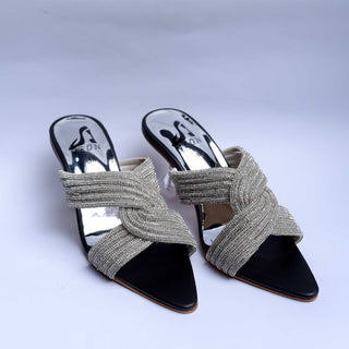 Classical Heel Silver