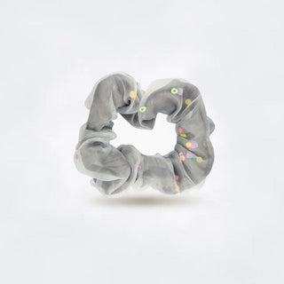 Organza  Scrunchies - Grey My Store