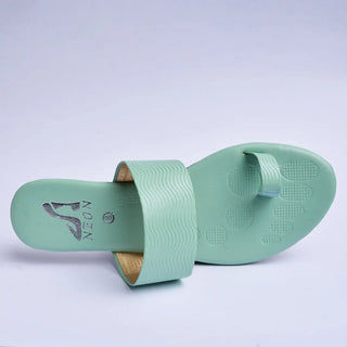 NBS-E9906 Sea Green Slipper My Store