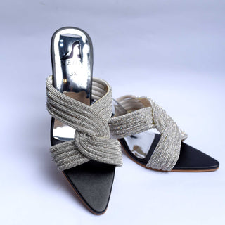 Classical Heel Silver My Store