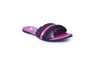 FUR FLAT SLIDERS My Store