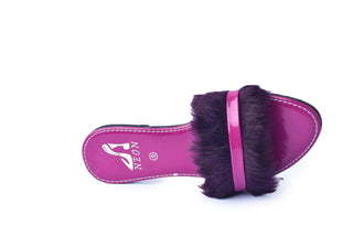 FUR FLAT SLIDERS My Store