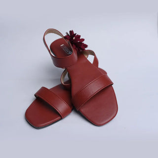 NBS-E9922 Maroon Sandal My Store