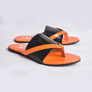 Flat Flip Flop With Crystal Slides