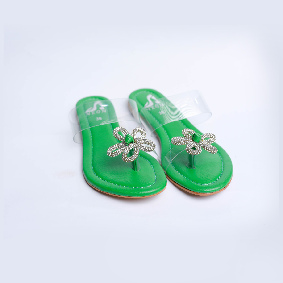 Green Fit Bit Slipper products front view second angle